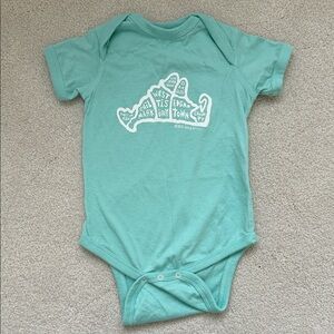 Rabbit Skins “Martha’s Vineyard” Teal Unisex Onesie